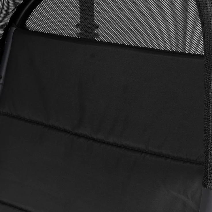 Siena Garden Hängesessel LAGOMA black Hängekorb mit Kissenauflage – Bild 5