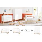 Kinderzimmer 'Bridge' extrabreit groß, inkl. Wandregal