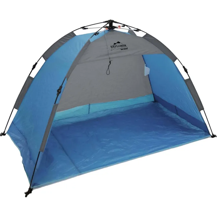 Automatik-Strandmuschel UV Schutz 80+ Sonnenschutz Strandmuschel Muschel Automatik automatisch UV 80 Strand Zelt Windschutz Stra