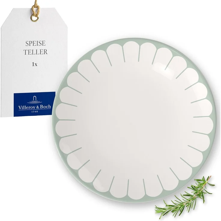 Villeroy & Boch Fleur Vert Speiseteller ø 26,6 cm – Bild 1