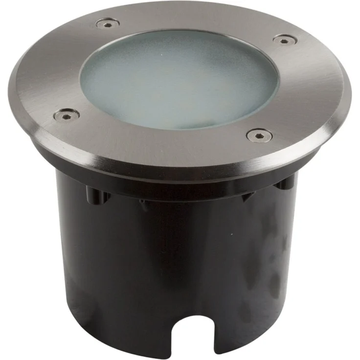 Heitronic 500148 LED Bodeneinbaustrahler Messina 90° Edelstahl starr rund 115mm – Bild 2