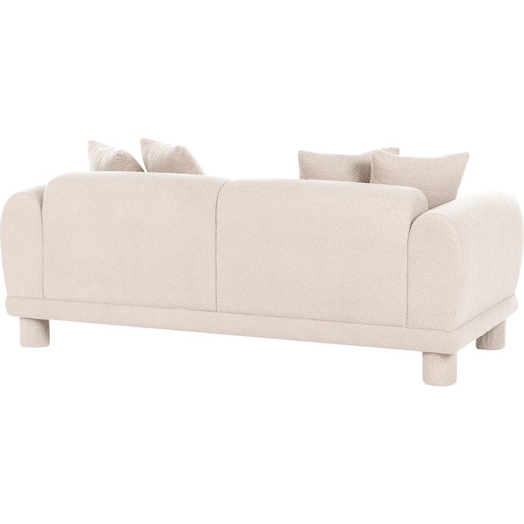 Sofa 3-Sitzer PORI Bouclé Beige – Bild 6
