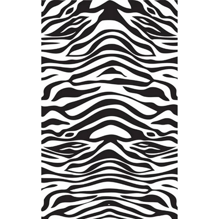 Euroshowers GmbH Duschvorhang Zebra 180 × 200 cm Polyester mit 12 Ringen Breite 180,0000000000000 cm