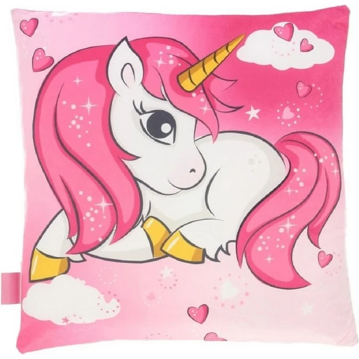 Unicorn Kissen 1-Stück Magisches Dekokissen für das Kinderzimmer – Bild 2