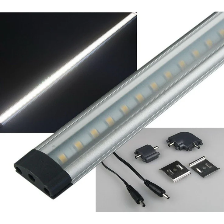 LED Küchenleuchte Lichtleiste 50cm 5W 430 Lumen Alu Gehäuse