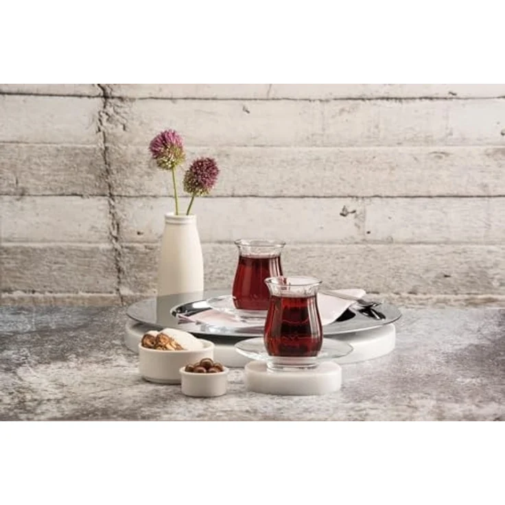 Pasabahce Teegläser Teeglas Set 12 teilig 138cc Spülmaschinengeeignet Cay Bardagi Set – Bild 4