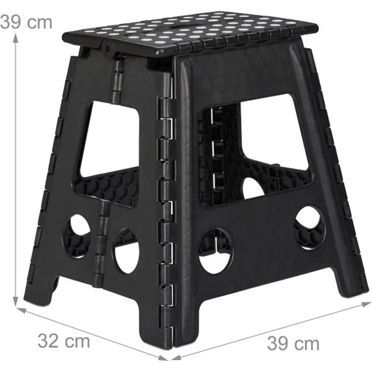Relaxdays Klapphocker faltbar XL – Bild 4