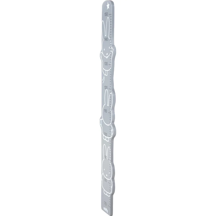 roba Messlatte 'miffy®' - bedruckt - Skala von 70 cm bis 150 cm für Kinder - Weiß / Grau / Anthrazit – Bild 4