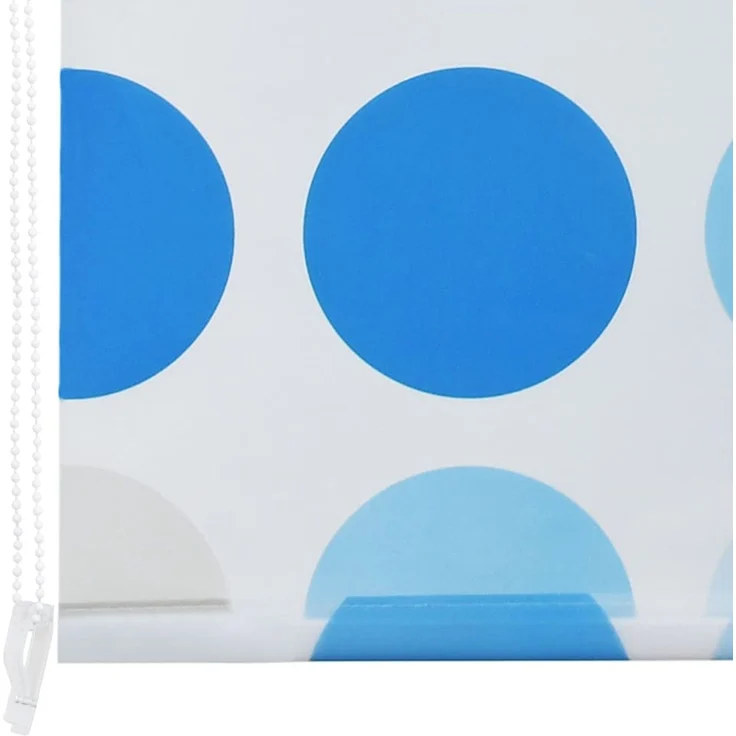 vidaXL Duschrollo 120x240 cm Kreismuster 142855 – Bild 7