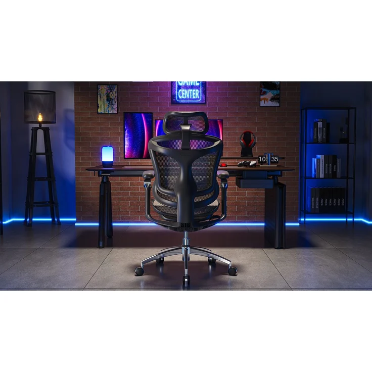 Sihoo 'Doro C300 Pro' ergonomischer Schreibtischstuhl, 130 x 75,5 cm, in Schwarz – Bild 9