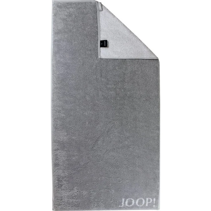 JOOP! Handtuch JOOP! Handtuchserie Classic Doubleface 1600-76 silber, 100% Baumwolle – Bild 3