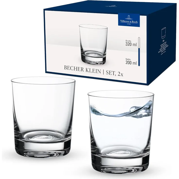 Villeroy & Boch PURISMO BAR Wasserglas 2er Set