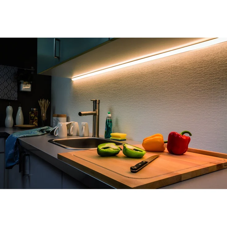 LED Strip, selbstklebend, erweiterbar/kürzbar, IP44, L 300 cm – Bild 8