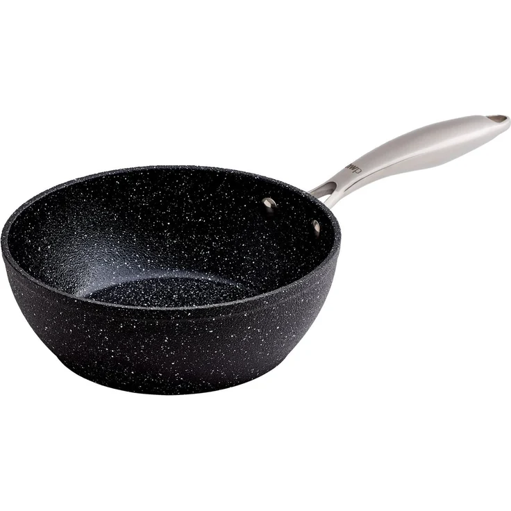 Homeware Wok, Aluminium schwarz, Ø20 cm, PFAS-frei ergonomischer Griff – Bild 1