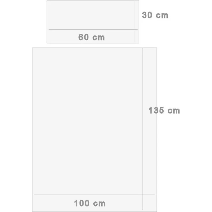 Primawela Babybettwäsche 2 teilige Baby Kinder Bettwäsche 100% Baumwolle 100x135 cm – Bild 2