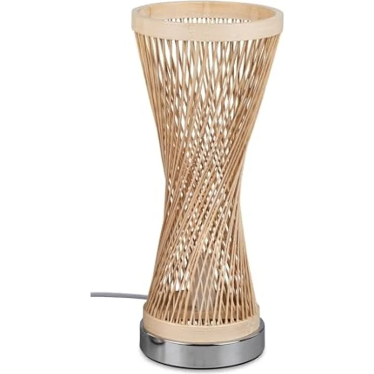 formano Holz Tischlampe gedreht