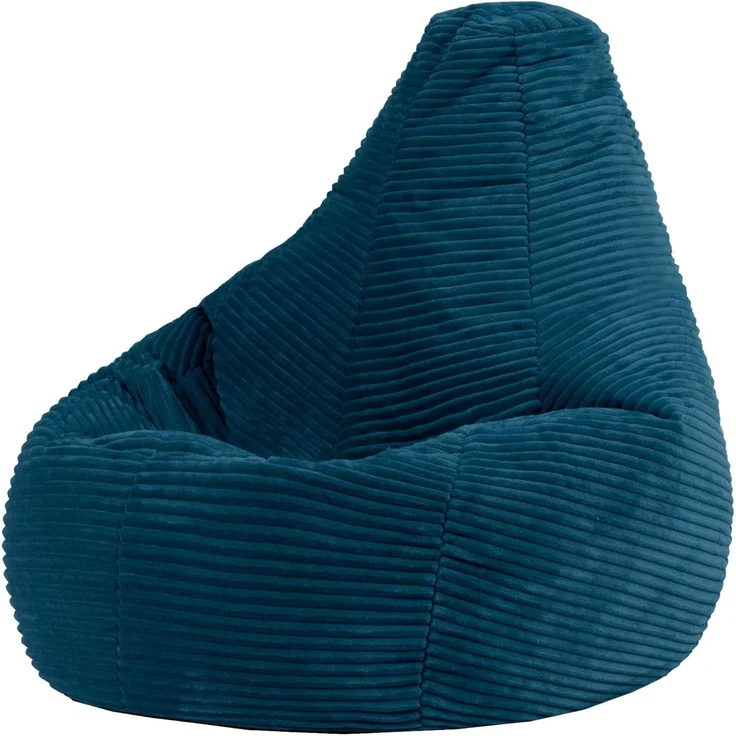 icon Sitzsack Sitzsack Sessel aus Cord Flauschig für Kinder „Dalton", 69x59x65cm, Made in Germany, für Kinderzimmer – Bild 1
