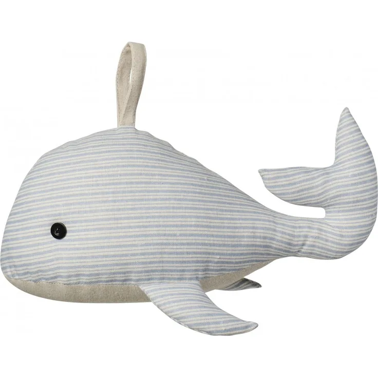 Ib Laursen - Türstopper Türbremse Türhalter Wal Fisch Blau Gestreift 26925-00