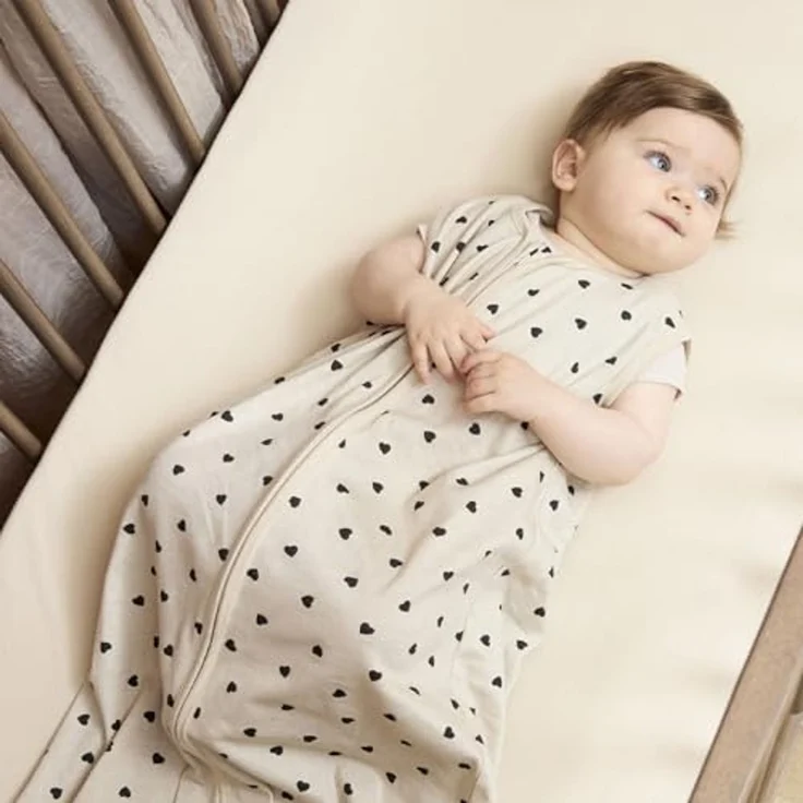 Meyco Baby Sommerschlafsack - Sweet Heart - 70 cm – Bild 6