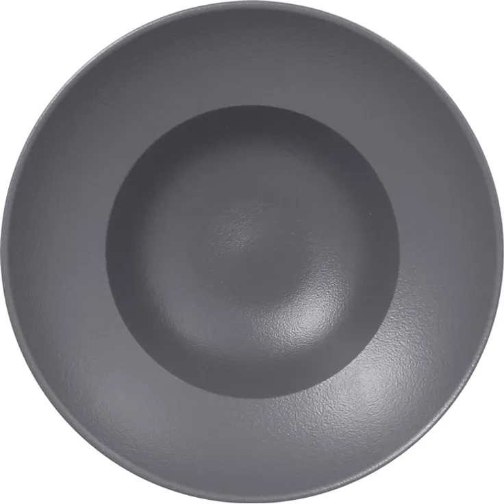 RAK Porcelain Neofusion stone grey Teller extra tief rund Ø 26.1 cm / Ht. 8.8 cm / Cont. 50 cl