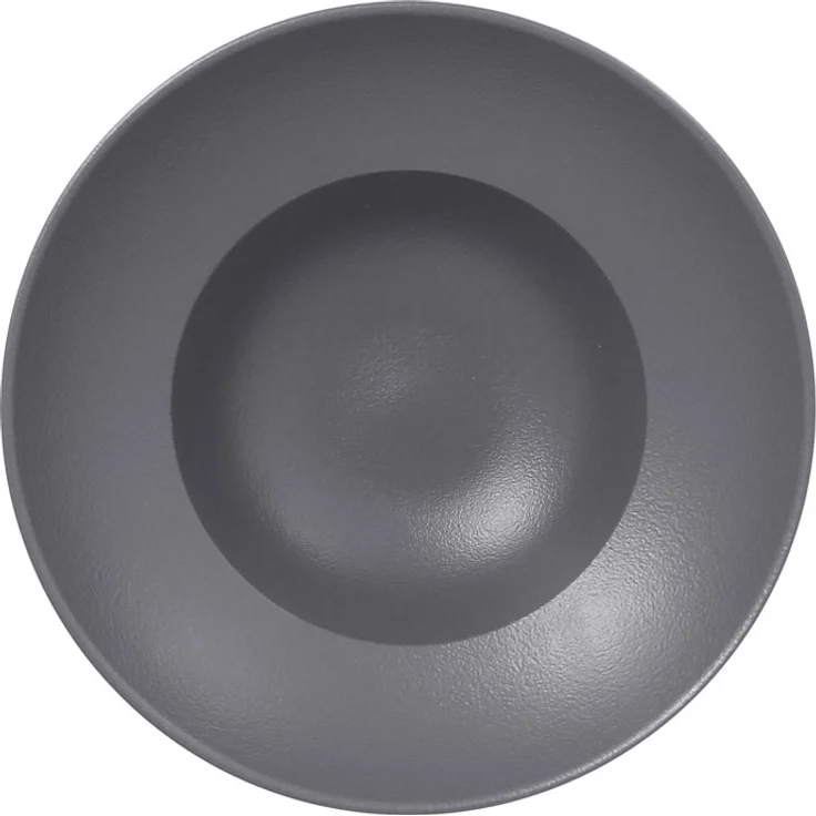 RAK Porcelain Neofusion stone grey Teller extra tief rund Ø 26.1 cm / Ht. 8.8 cm / Cont. 50 cl