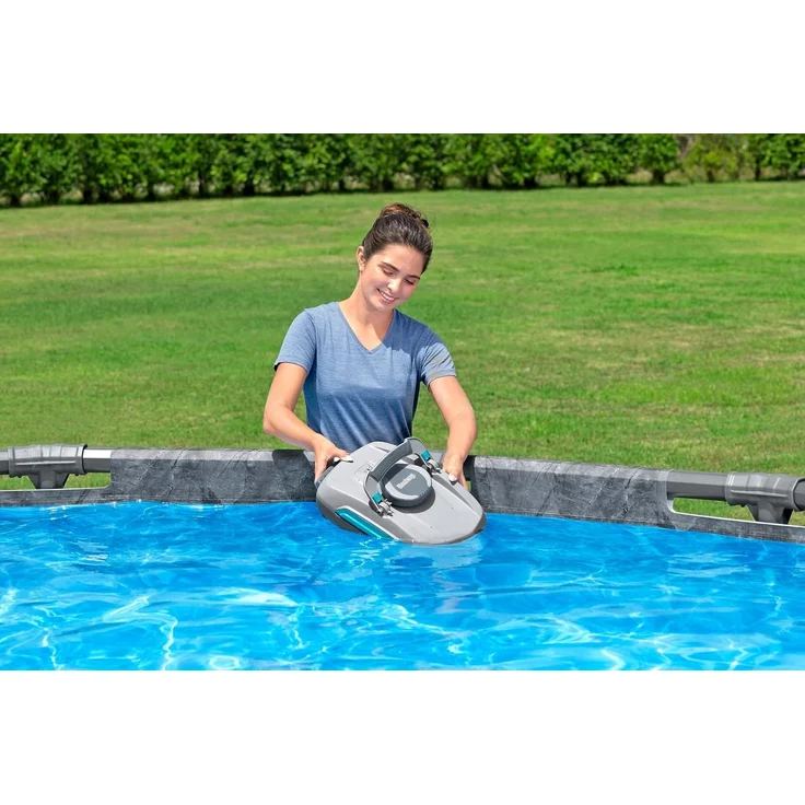 Bestway Poolroboter Aquatronix G300 bis 50 m² mit Oberflächenskimmer – Bild 5