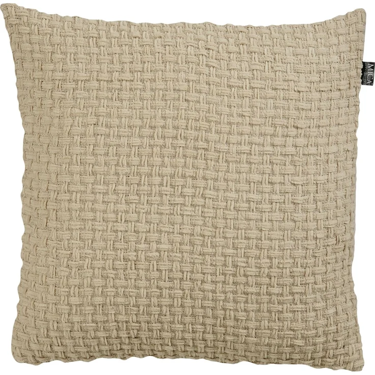 Mica Decorations Kissen Cosenza 45 x 45 cm beige