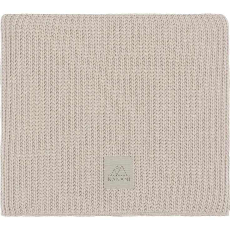 Nanami Junior Decke Ripp Knit - Beige - 100 x 150