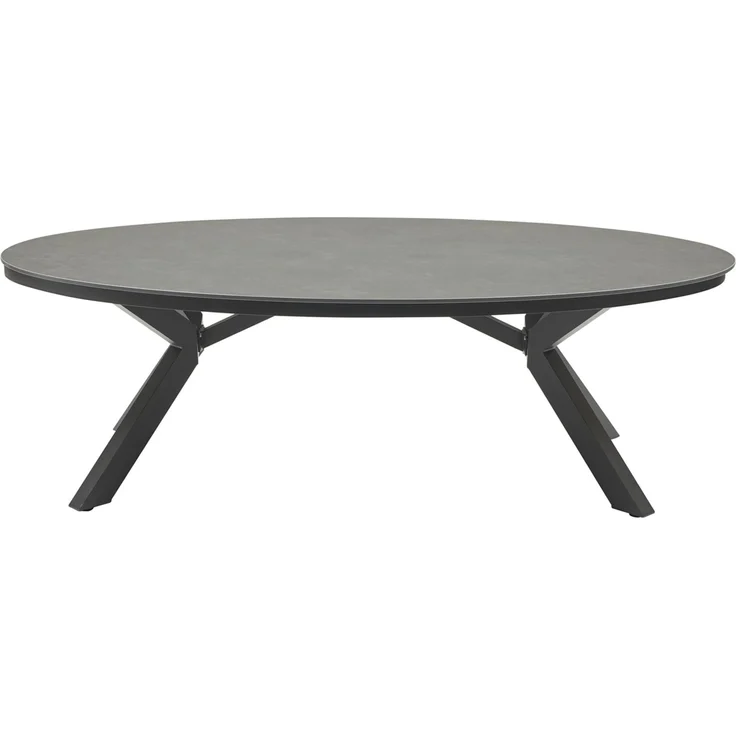 Gartentisch Malte Esstisch Terrassentisch 220 x 120 x 69 cm Aluminium/sintered stone Anthrazit – Bild 3