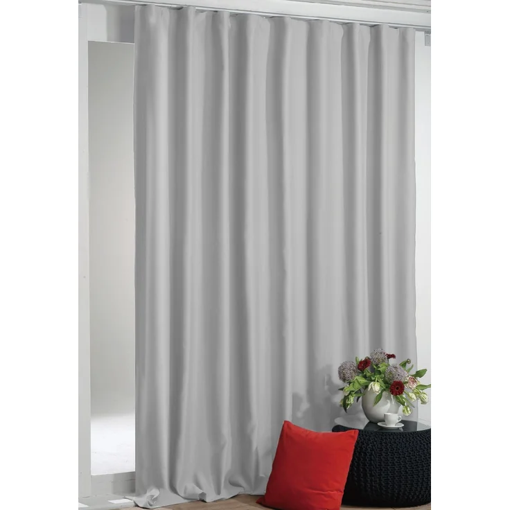 Verdunkelungsgardine Universalband Shadow 135x175 cm Grau – Bild 2