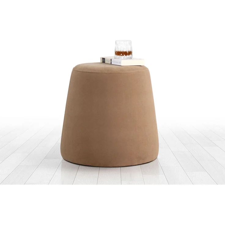 Hanah Home 'Broch - Brown' Pouffe, Braun, 40 x 44 x 40 cm – Bild 5