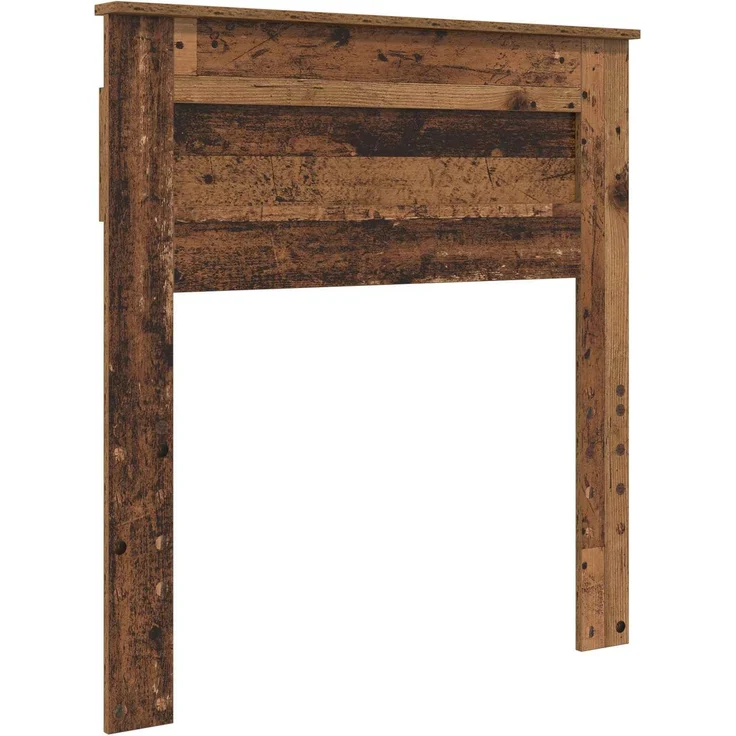 vidaXL Bettrahmen mit Kopfteil Altholz 100 x 200 cm Holzwerkstoff 3410025 – Bild 5