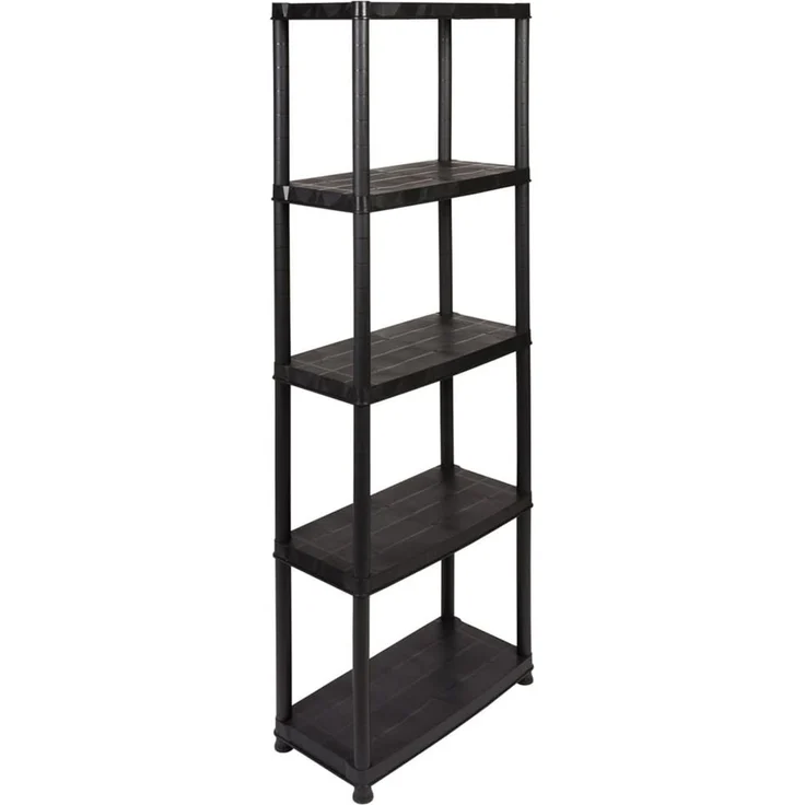 Kreher PRIMO PLUS - Kunststoffregal 12 Zoll (Schwarz) – Bild 1