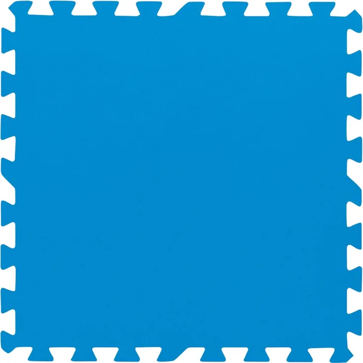 Bestway Pool-Bodenschutzfliesen Set 9 Stück á 50 x 50 cm, blau
