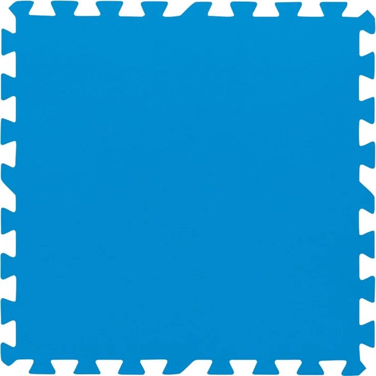 Bestway Pool-Bodenschutzfliesen Set 9 Stück á 50 x 50 cm, blau – Bild 1