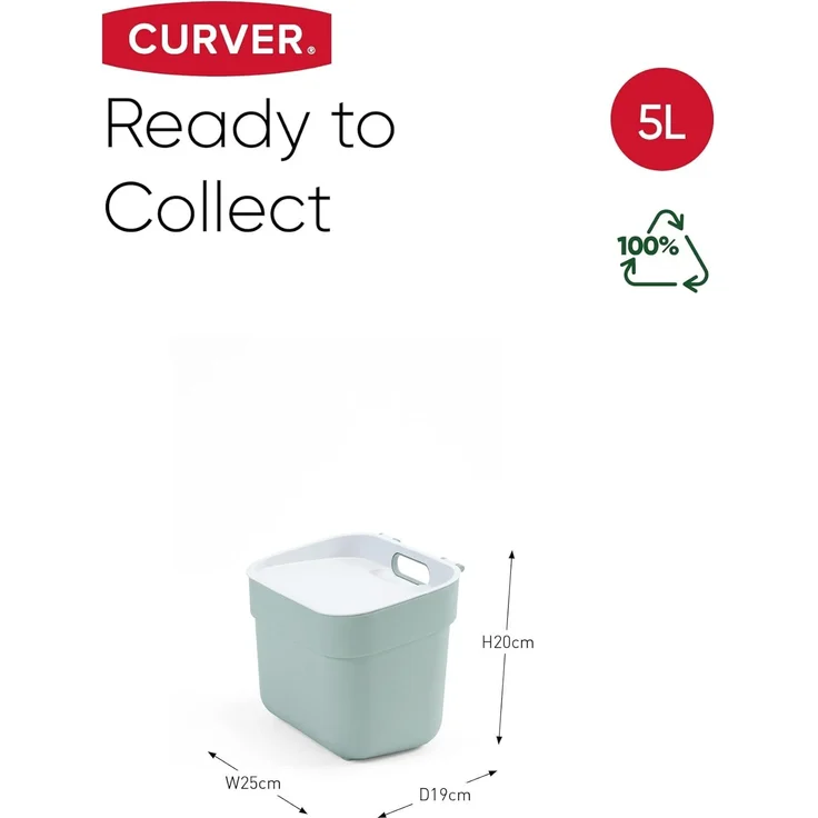 CURVER Biomülleimer "Ready To Collect" 111484 – Bild 9