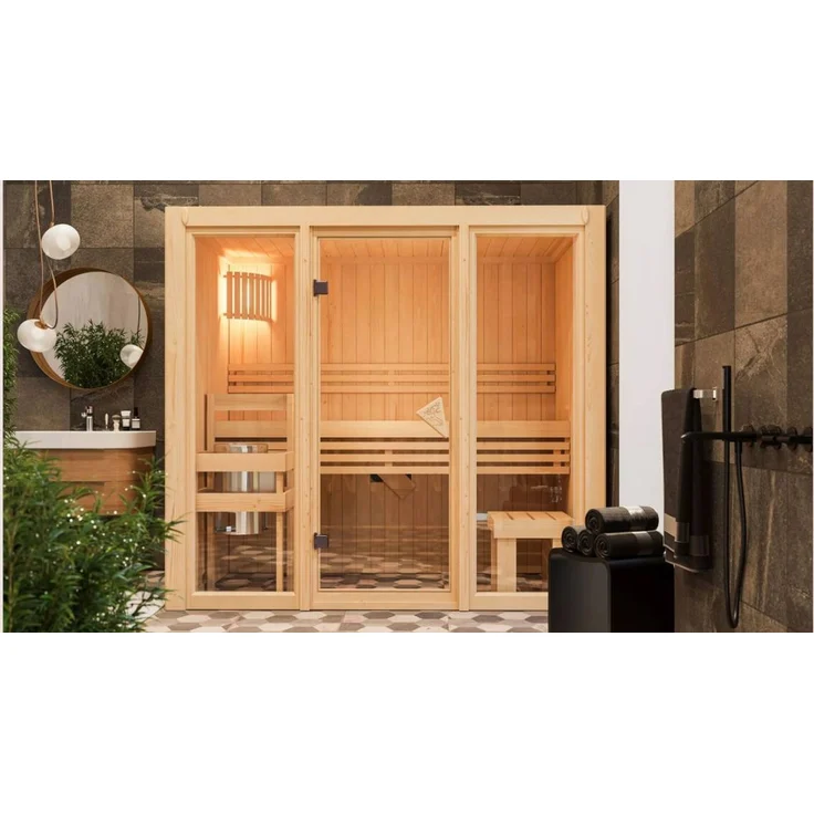 Karibu Sauna Avari 2 ohne Ofen – Bild 3