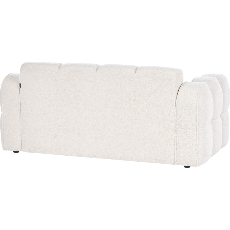 Sofa 2-Sitzer UTANA Bouclé Cremeweiß – Bild 6