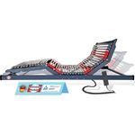 Lattenrost mit Motor Terra Med Ultra Flachmotor Lattenrost (Bettkastengeeignet), Matratzen Perfekt, Kopfteil und Fußteil elektrisch, kein Raumbedarf unterhalb des Rahmens, mit Härteverstellung, 90x200 cm