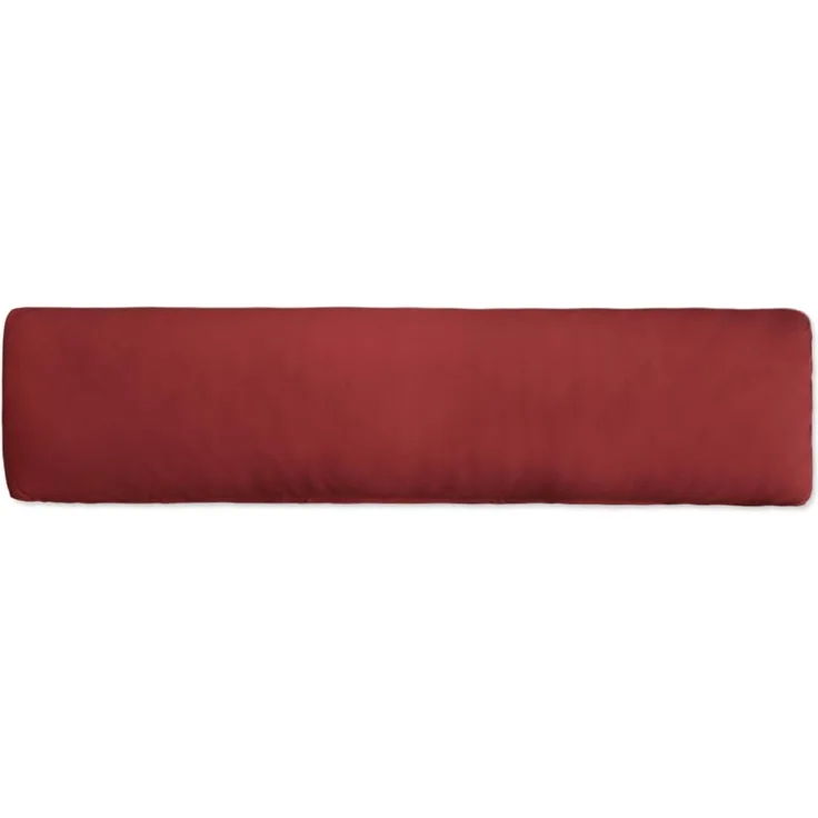 Traumschlaf Basic Single Jersey Seitenschläferkissen Bezug|40x180 cm| weinrot