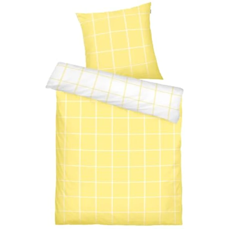 TOM TAILOR HOME Bettwäsche LARGE CHECK in Gr. 135x200cm oder 155x220cm, Renforcé, 2 teilig, new bedroom, gewebtes Label – Bild 2
