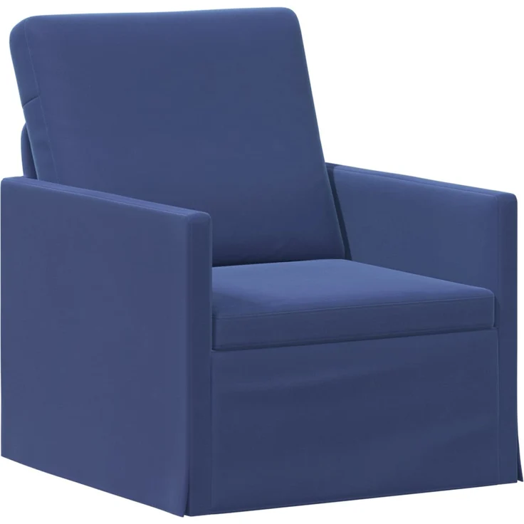 vidaXL Sofa-Set 2 pcs Polizeiblau Samt (V) 3433241 – Bild 2