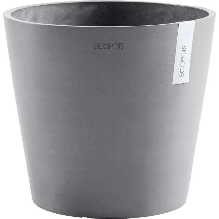 Ecopots Pflanztopf Amsterdam Ø 30 x 26 cm grau – Bild 3
