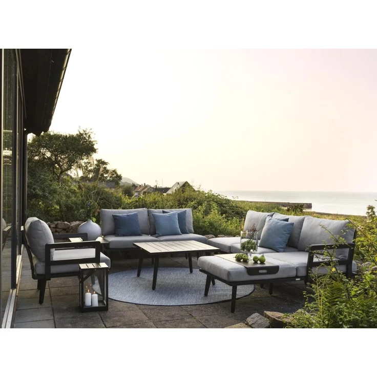 Brafab Villac Loungetisch Aluminium – Bild 3