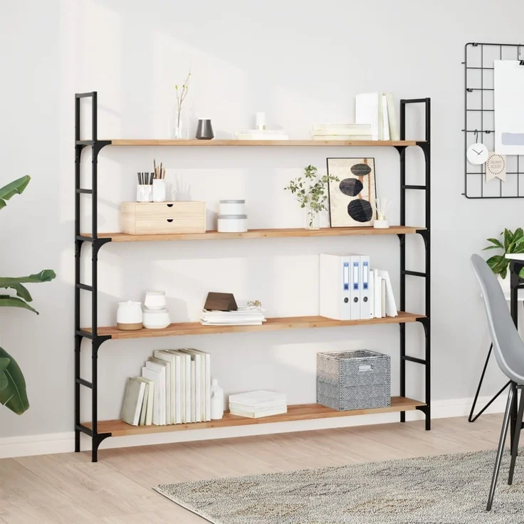 vidaXL Tischplatte Rechteckig 160x20x2 cm Massivholz Akazie 4008804 – Bild 3