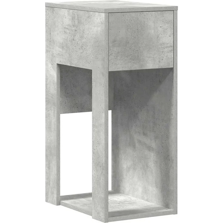vidaXL Computerschrank mit Schublade Betongrau 30x44x74 cm 858734 – Bild 1