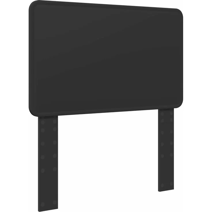 vidaXL Bettrahmen Schwarz 90 x 200 cm Massives Kiefernholz 3412534 – Bild 5