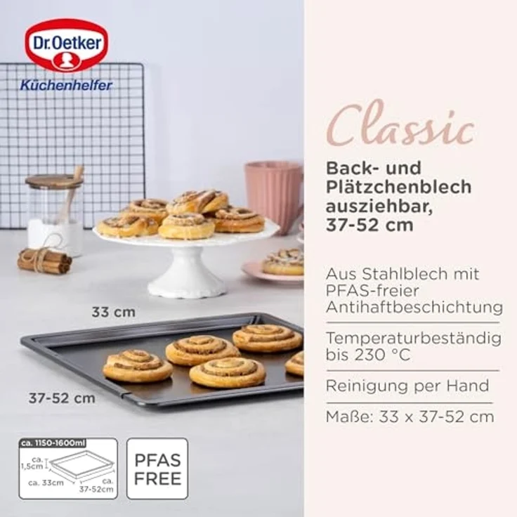 Dr. Oetker Back- und Plätzchenblech "Classic – Bild 3