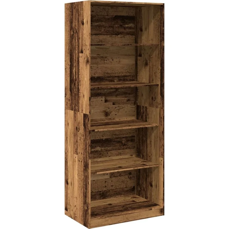 vidaXL Kleiderschrank Altholz-Optik 80x50x200 cm Holzwerkstoff 3307727 – Bild 2