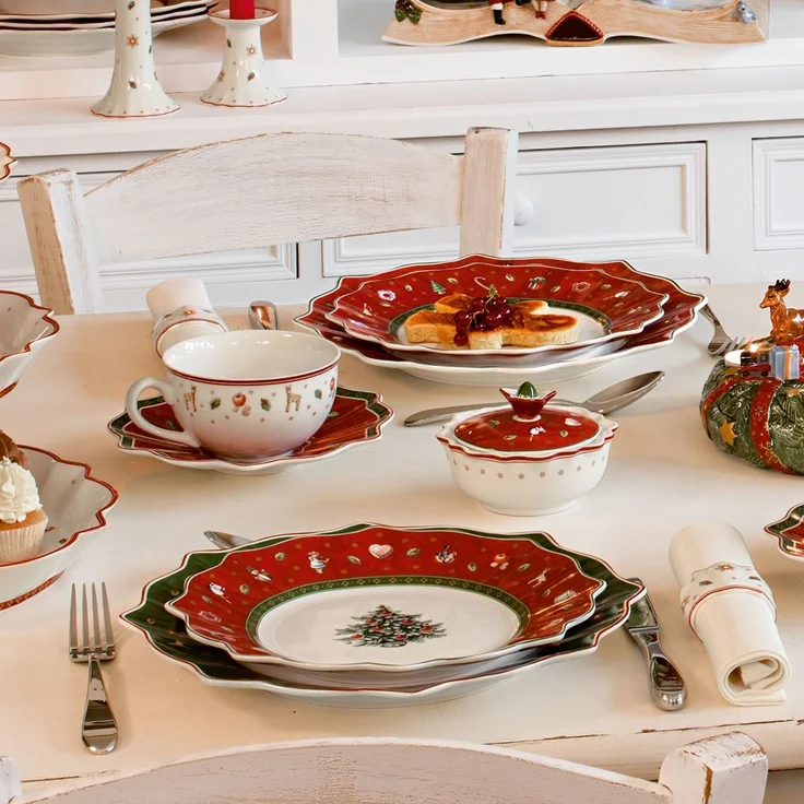 Villeroy & Boch Toy's Delight Speiseteller ø 28,4 cm 6er Set Grün – Bild 2